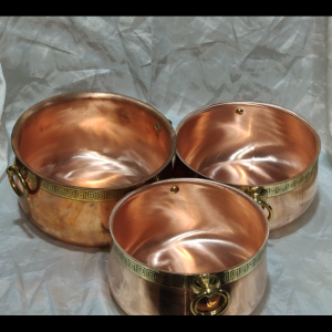 Single copper hot pot