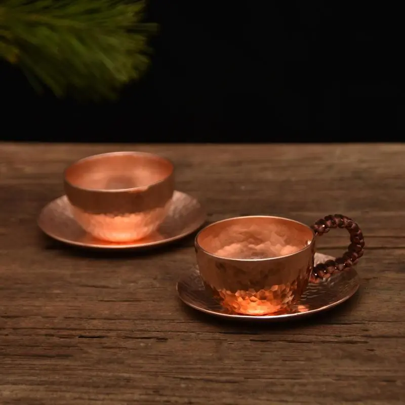 Pure Copper Handmade Copper Cup Thickened Copper Water Cup - Image 3