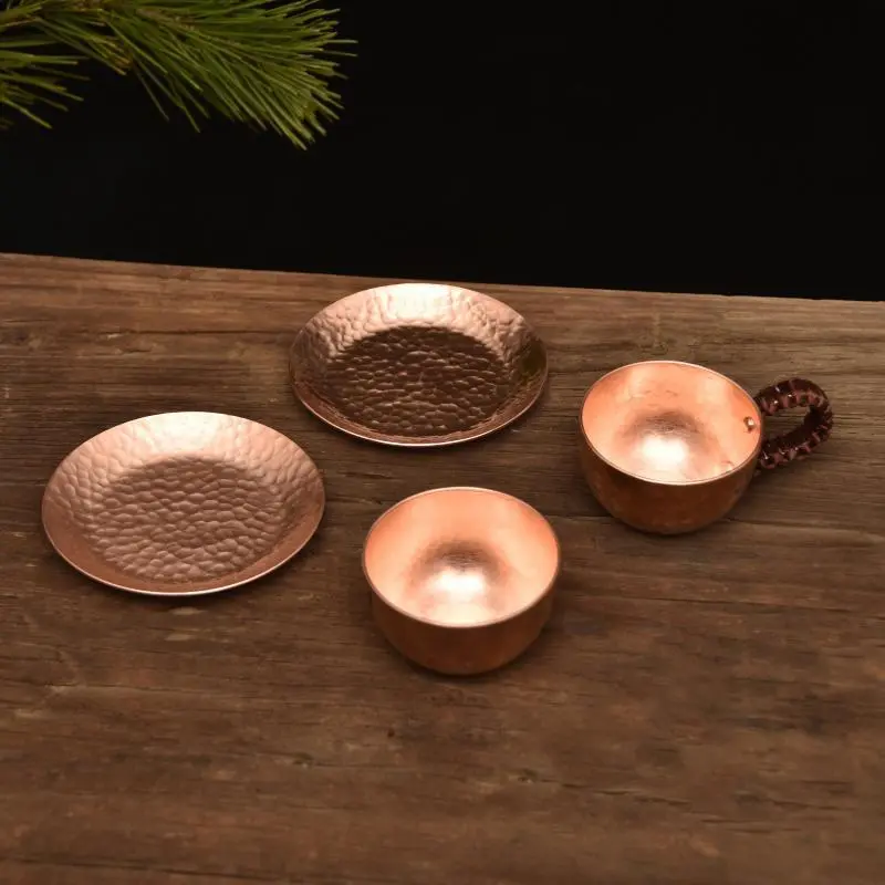Pure Copper Handmade Copper Cup Thickened Copper Water Cup - Image 2