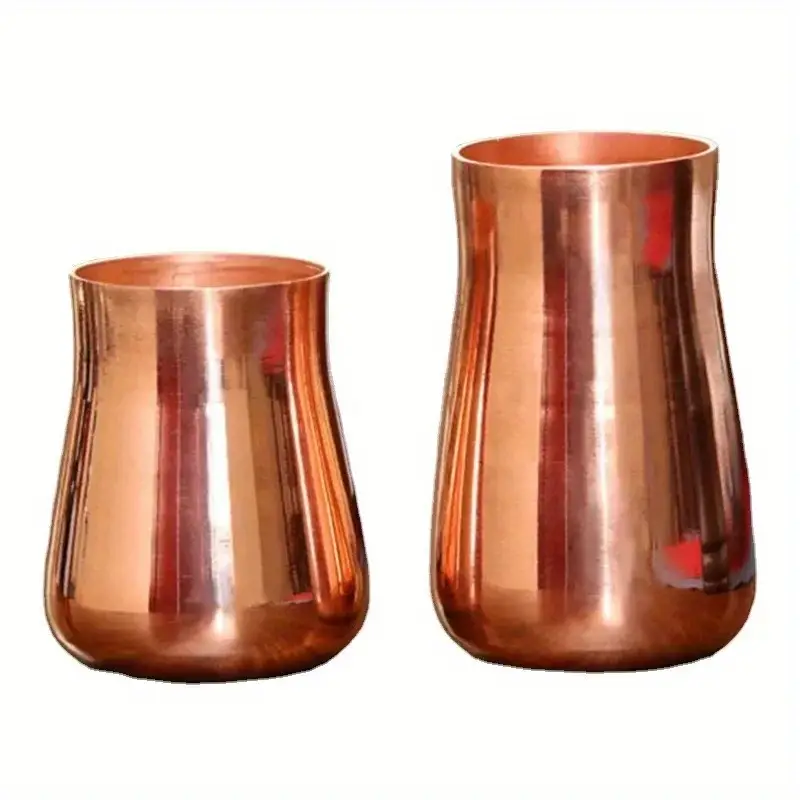 Pure Copper Coffee Cup Purple Copper Small Tea Cup and Beer Mug Moscow Drinkware Tableware - Image 3