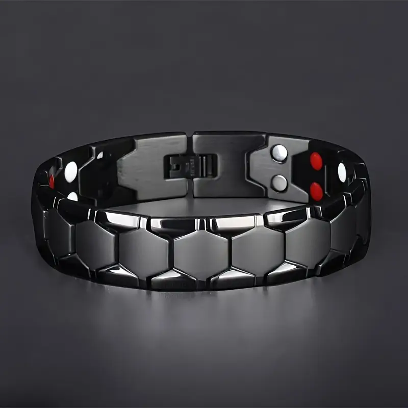 Stylish and domineering titanium steel Men's bracelet - Image 4