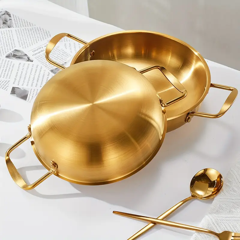 Stainless Steel Golden Ramen Pot - Image 3