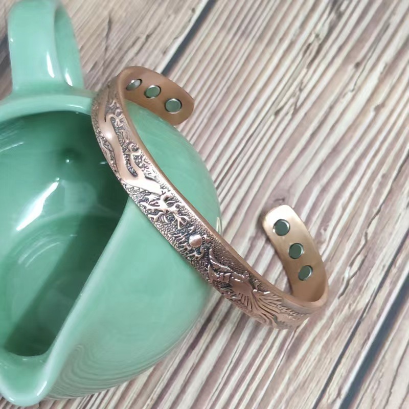 Copper Magnetic Pure Copper Bracelet Magnetic Blood Promotion - Image 4