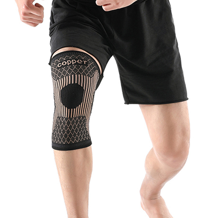 Elastic Sports Riding Basketball Protective Gear Copper Nylon Copper - Image 5