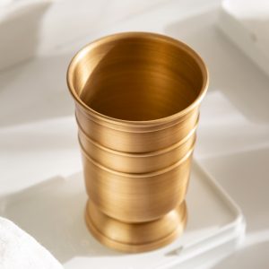 American Copper Bathroom Kit Toiletry Set Toothbrush Cup Holder Mouthwash Cup Hand Sanitizer Bottle Soap Box