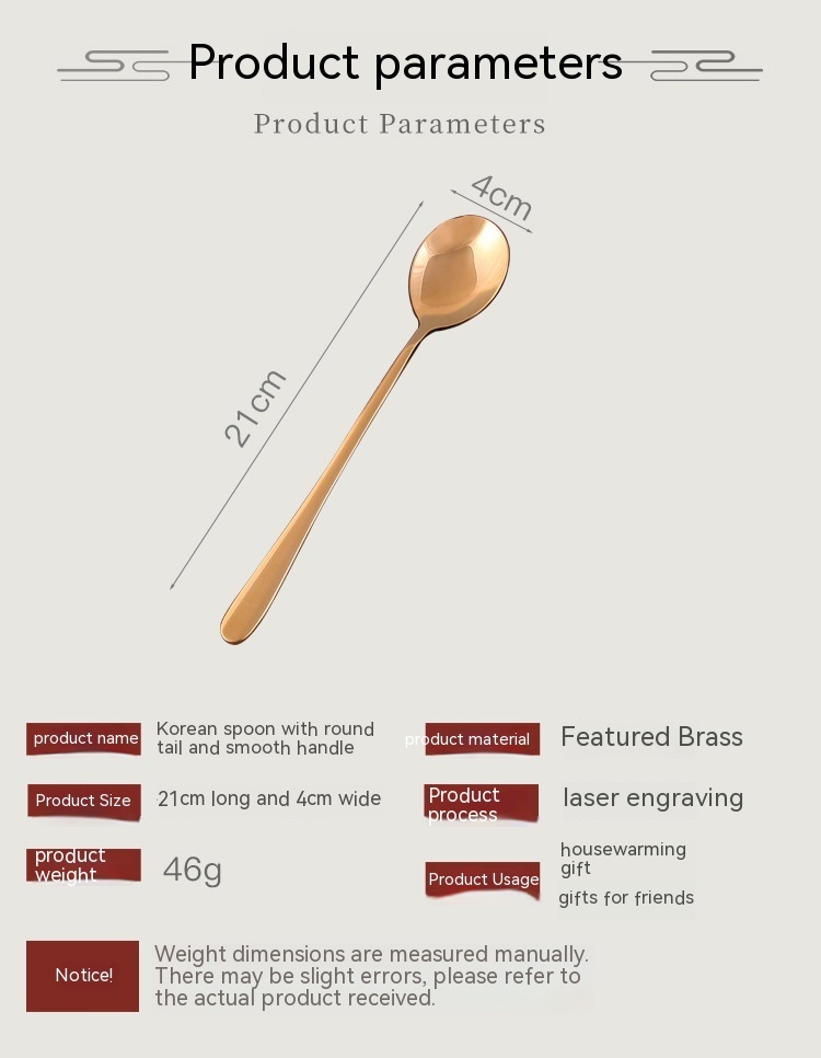 Pure Copper Spoon - Image 3