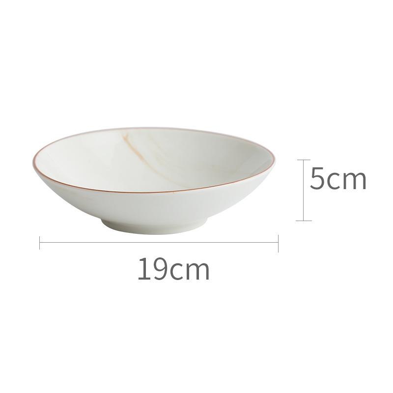Marbled Ceramic Bowls And Dishes - Image 10