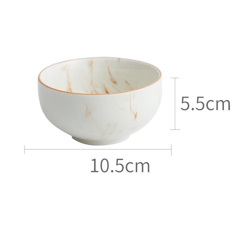 Marbled Ceramic Bowls And Dishes - Image 9