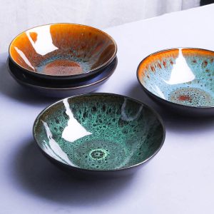 Creative Ceramic Solid Color Bowls