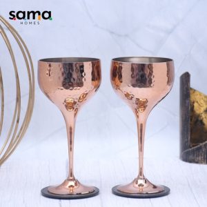 Beautifully-Designed-Pakiza-Copper-Finished-Goblet-Glasses