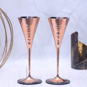 Handcrafted-Copper-Goblet-Glasses-–-Elegant-Conical-Design