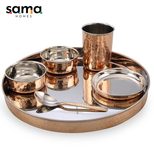 Steel-Copper-Thalli-Dinner-Set-Pack-of-6