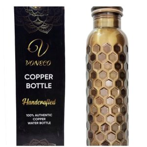 Copper Bottle Ayurvedic Pure Soloman Copper Water Bottle for Drinking