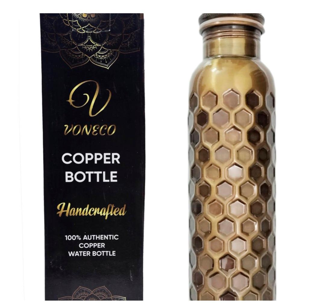 Copper Bottle Ayurvedic Pure Soloman Copper Water Bottle for Drinking