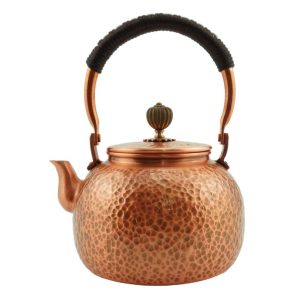 Funmaker Handmade Solid Copper Tea Pot Kettle