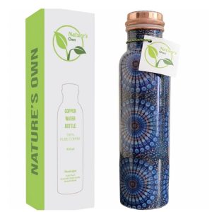 34oz Pure Copper Water Bottle for Drinking