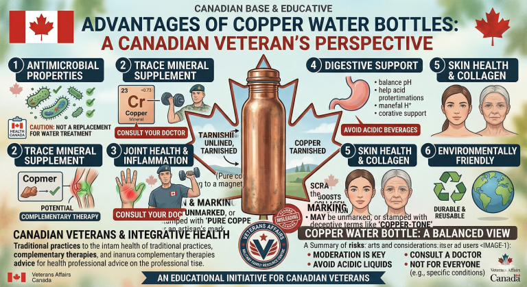 Copper Water Bottle Advantages