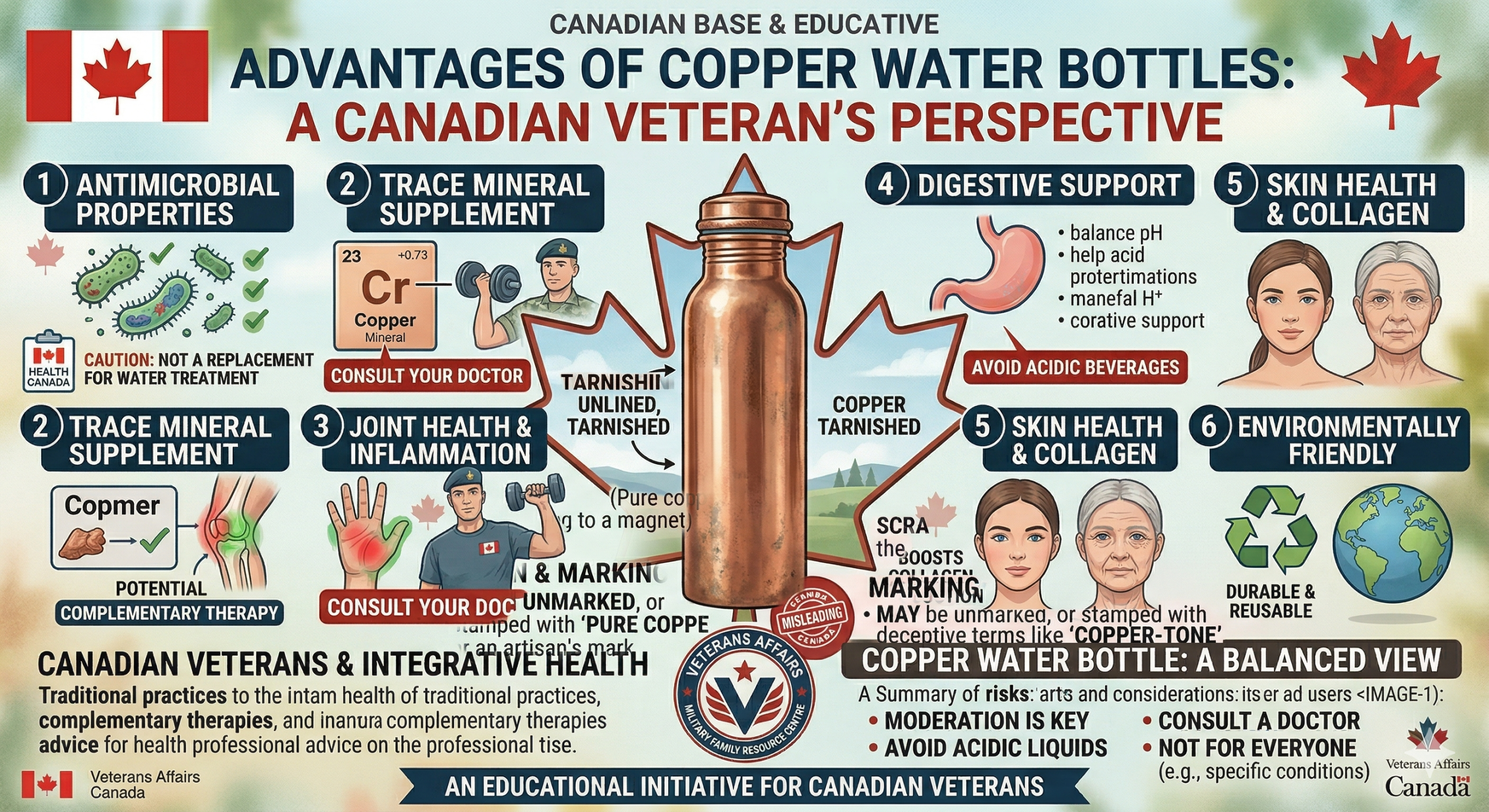 Copper Water Bottle Advantages