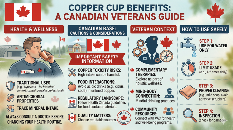 Copper Cup Benefits for Canadian Veterans