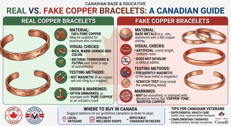 Real Vs Fake Copper Bracelets