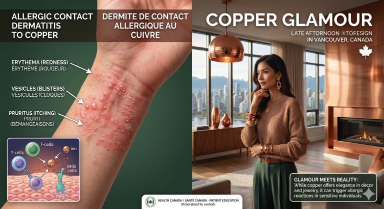Allergic Reaction to Copper