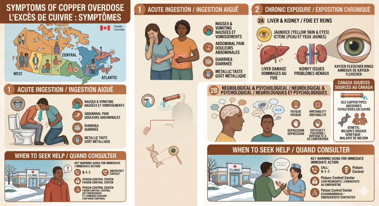 Symptoms of Copper Overdose