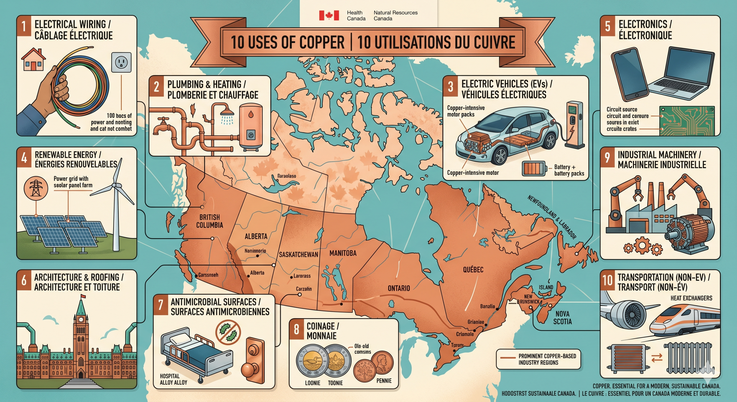 10 Uses of Copper