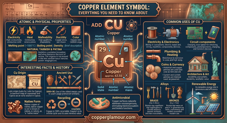 copper element symbol