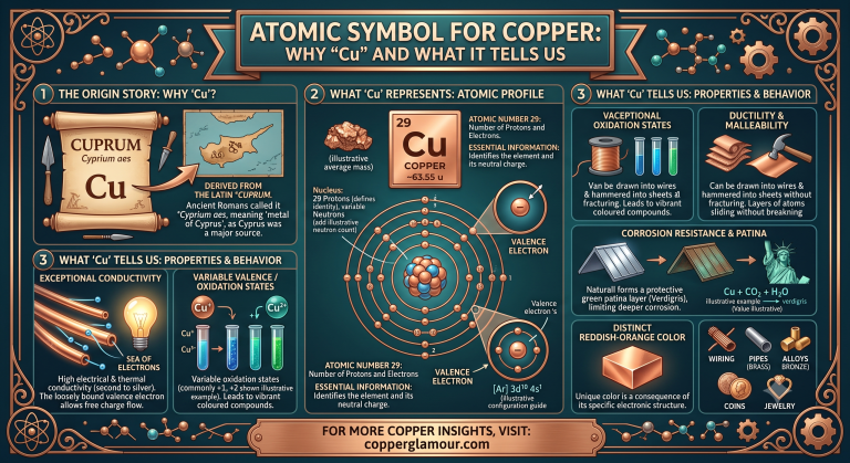 atomic symbol for copper