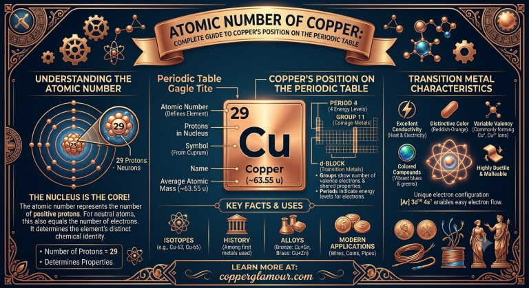 atomic number of copper