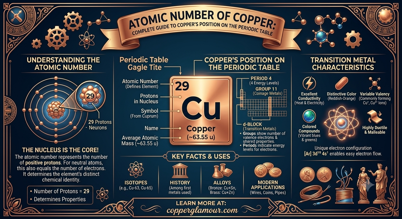 atomic number of copper