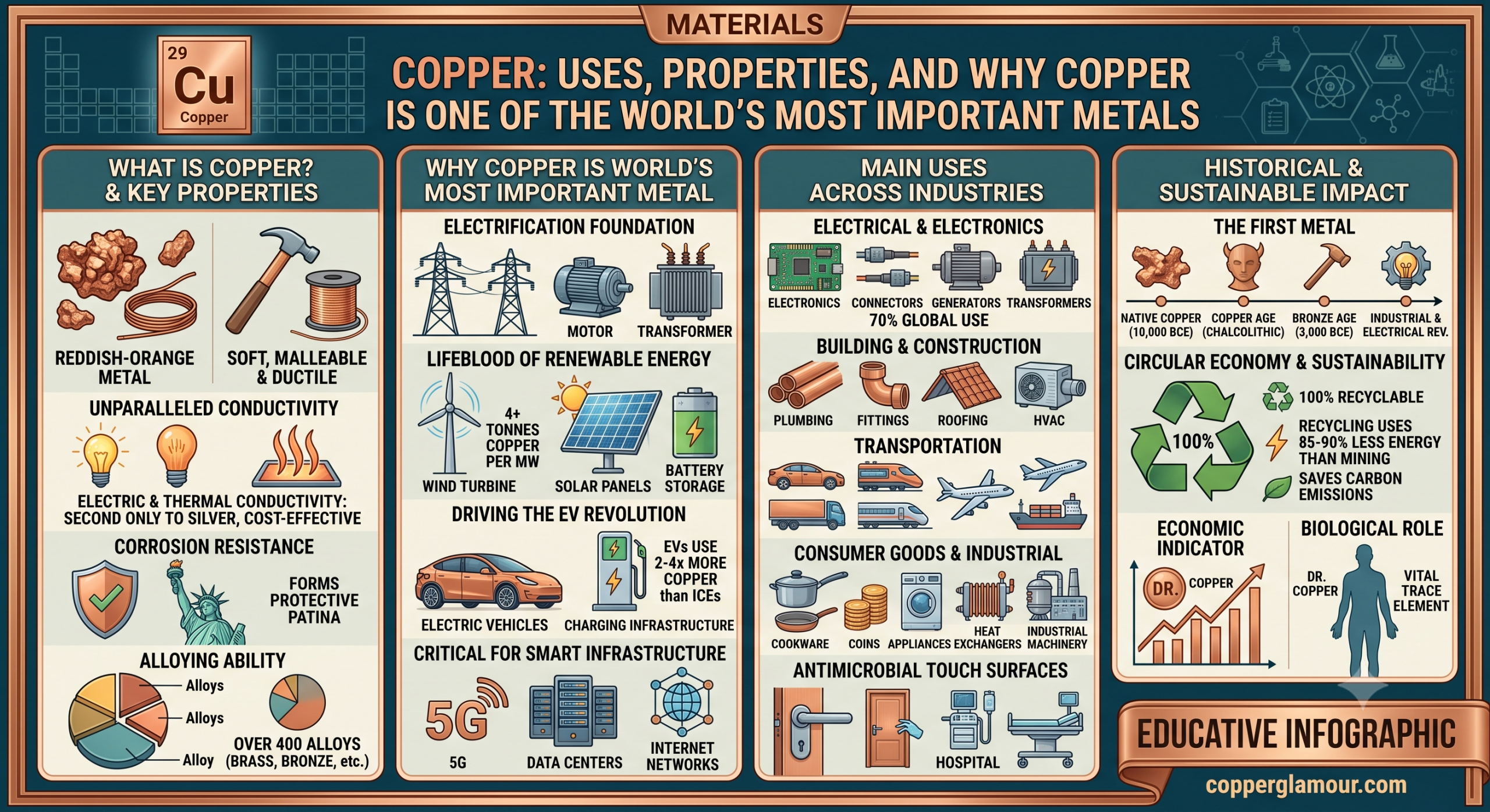 materials copper