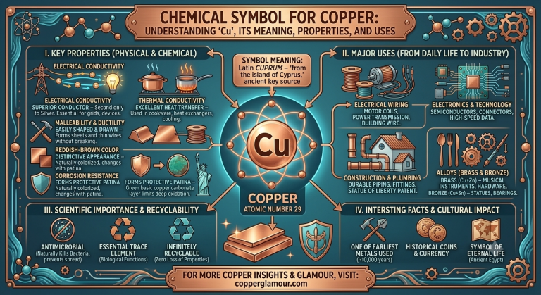 chemical symbol for copper