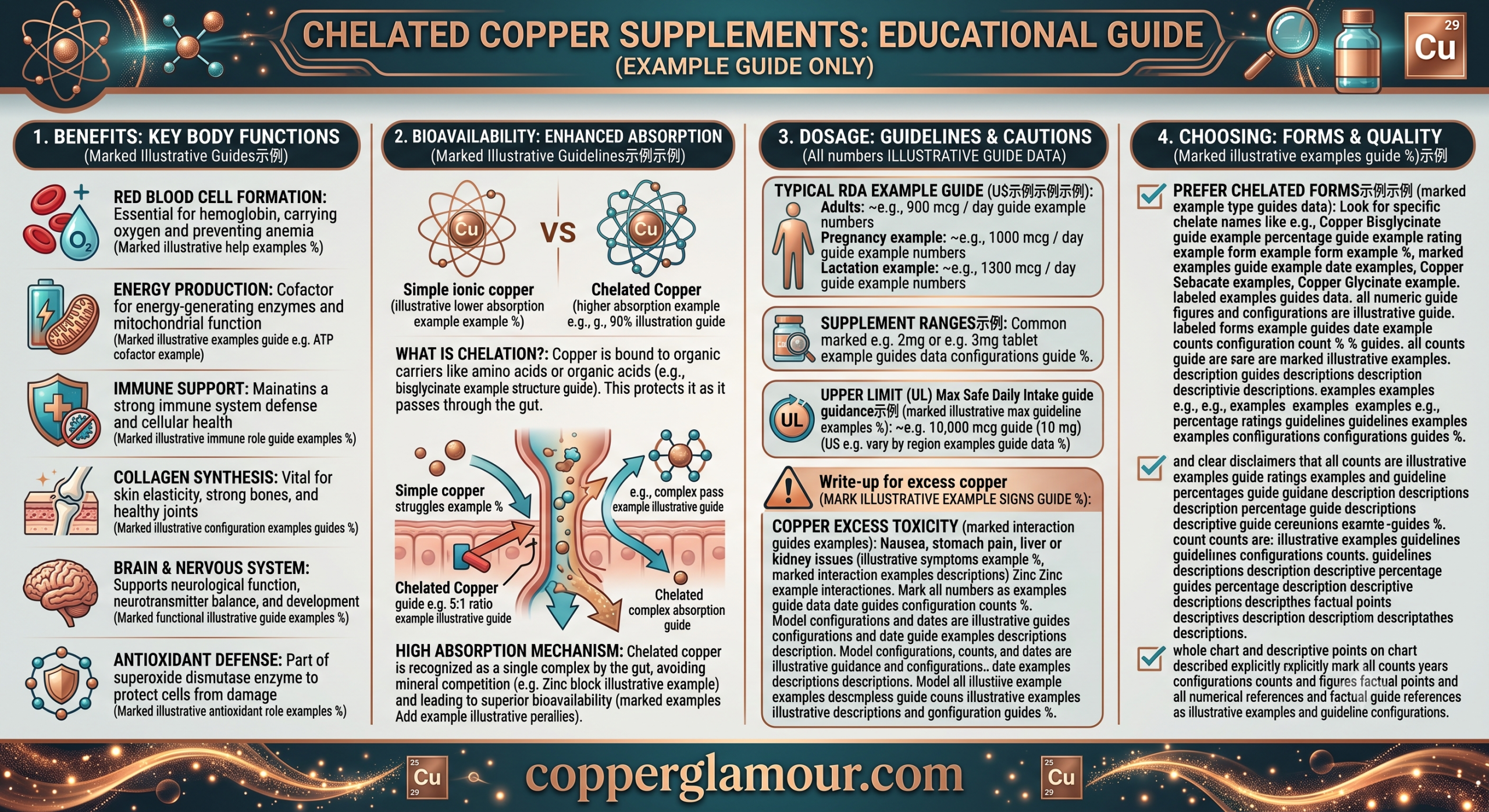 chelated copper supplement