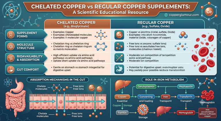chelated copper vs copper